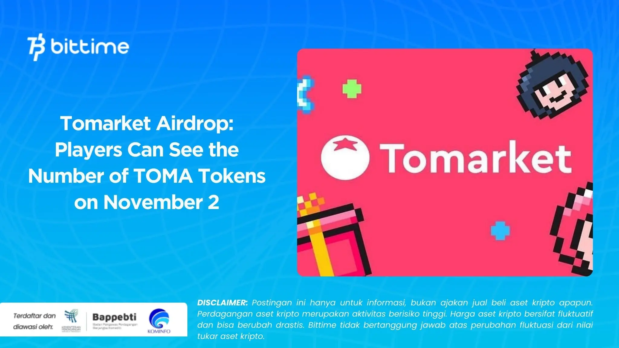 Tomarket Airdrop Players Can See the Number of TOMA Tokens on November 2.webp
