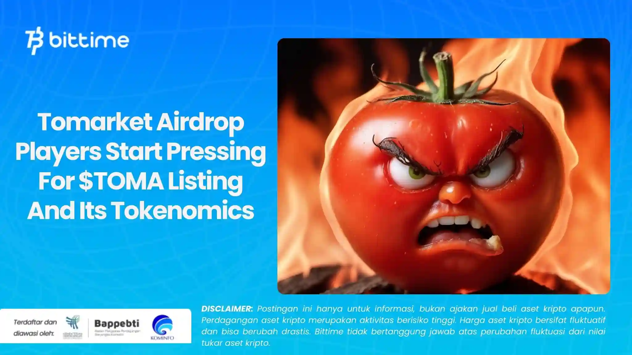 Tomarket Airdrop Players Start Pressing For $TOMA Listing And Its Tokenomics.webp