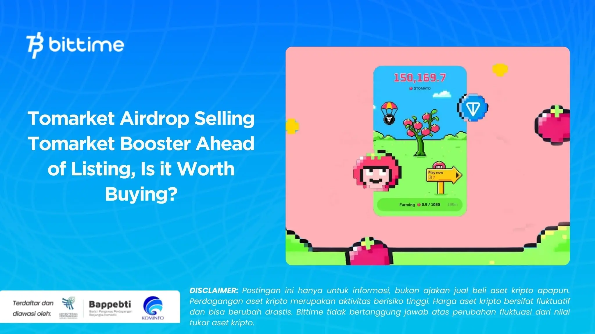 Tomarket Airdrop Selling Tomarket Booster Ahead of Listing, Is it Worth Buying.webp