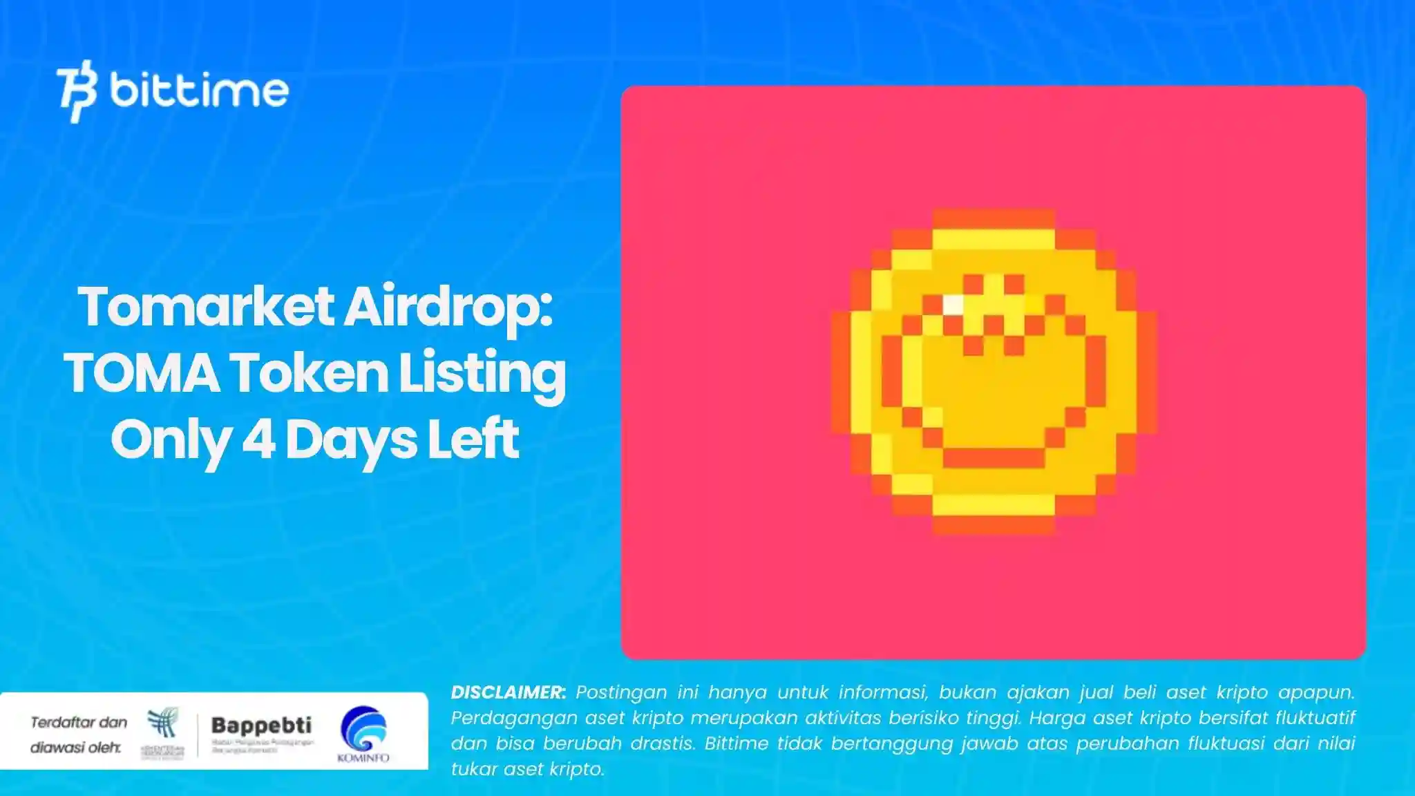 Tomarket Airdrop TOMA Token Listing Only 4 Days Left.webp