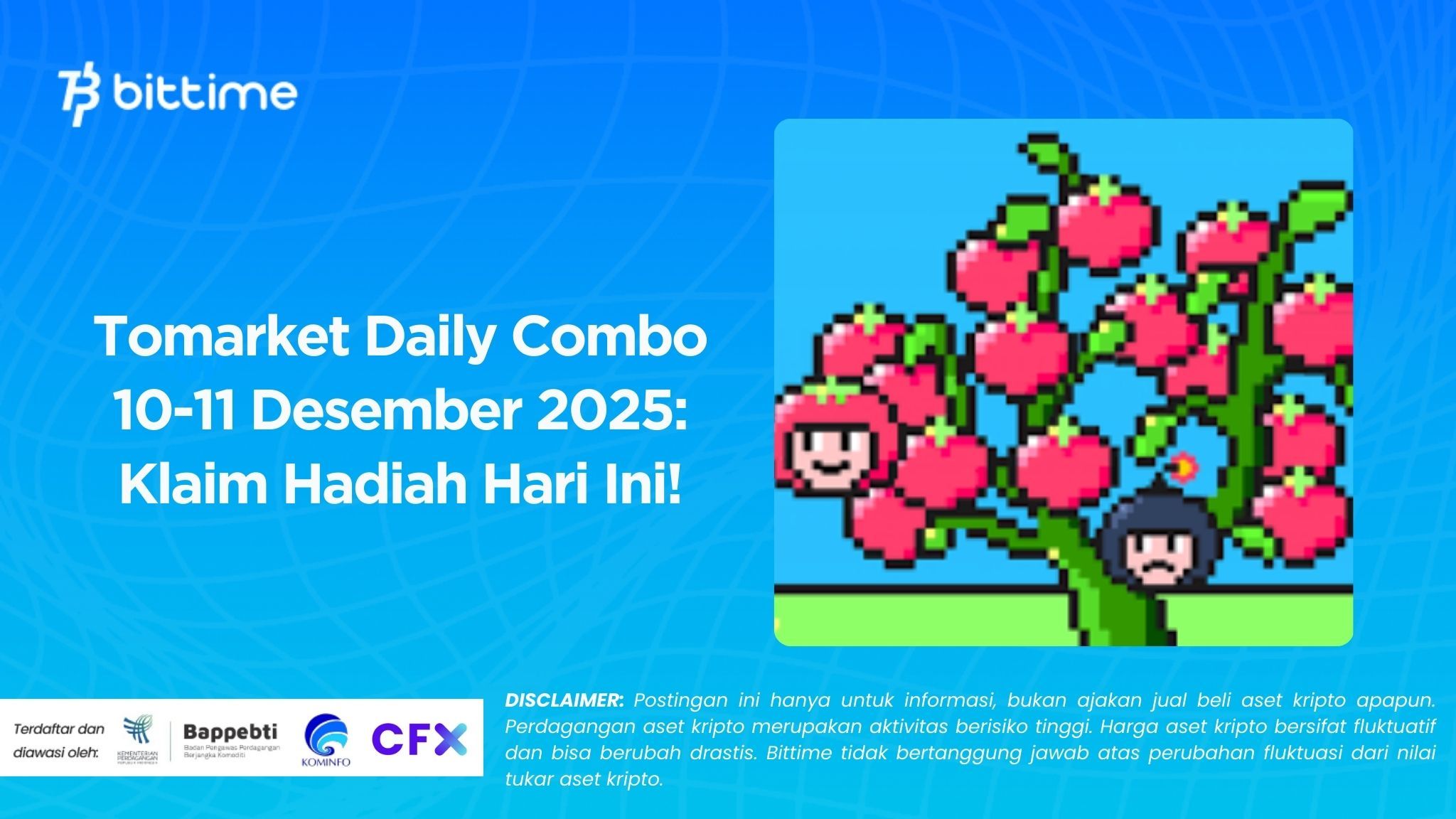 Tomarket Daily Combo 10-11 Desember 2025: Klaim Hadiah Hari Ini!