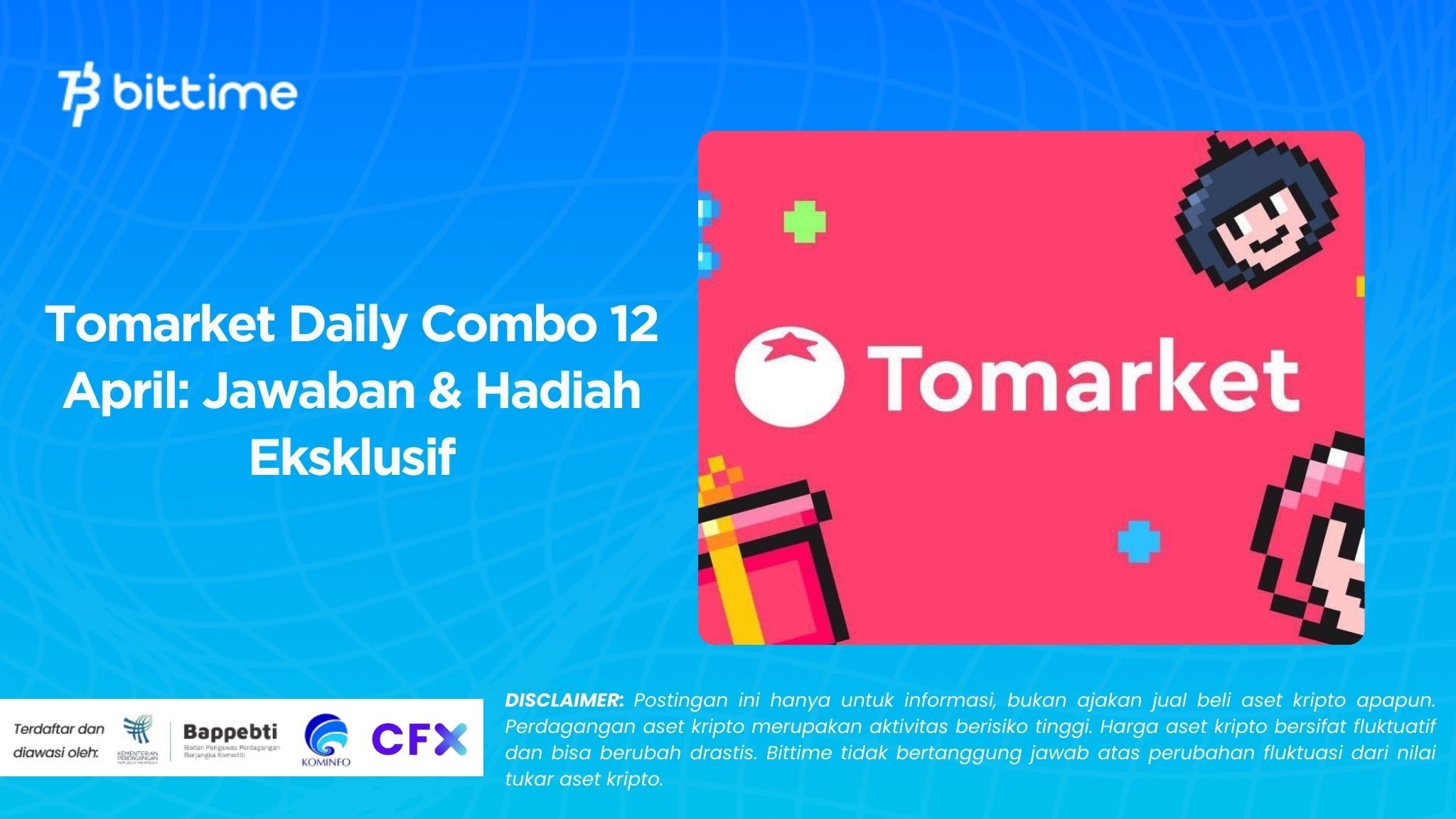 Tomarket Daily Combo 12 April: Jawaban & Hadiah Eksklusif