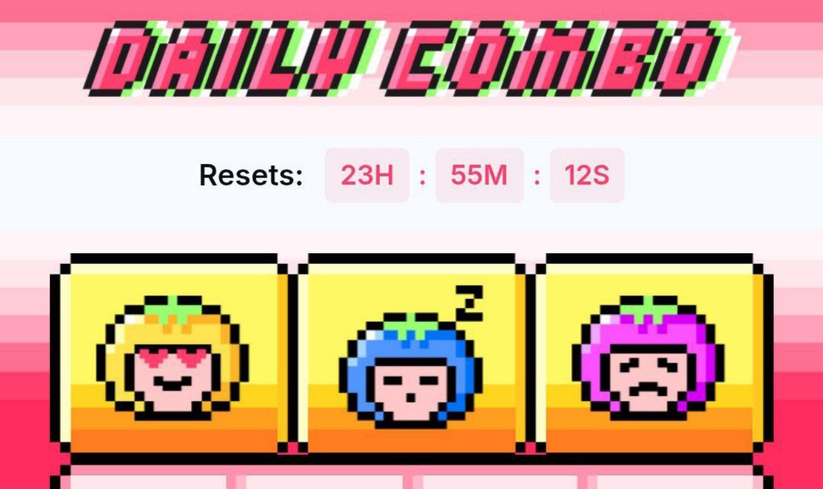 Tomarket Daily Combo 13-14 Desember 2025.