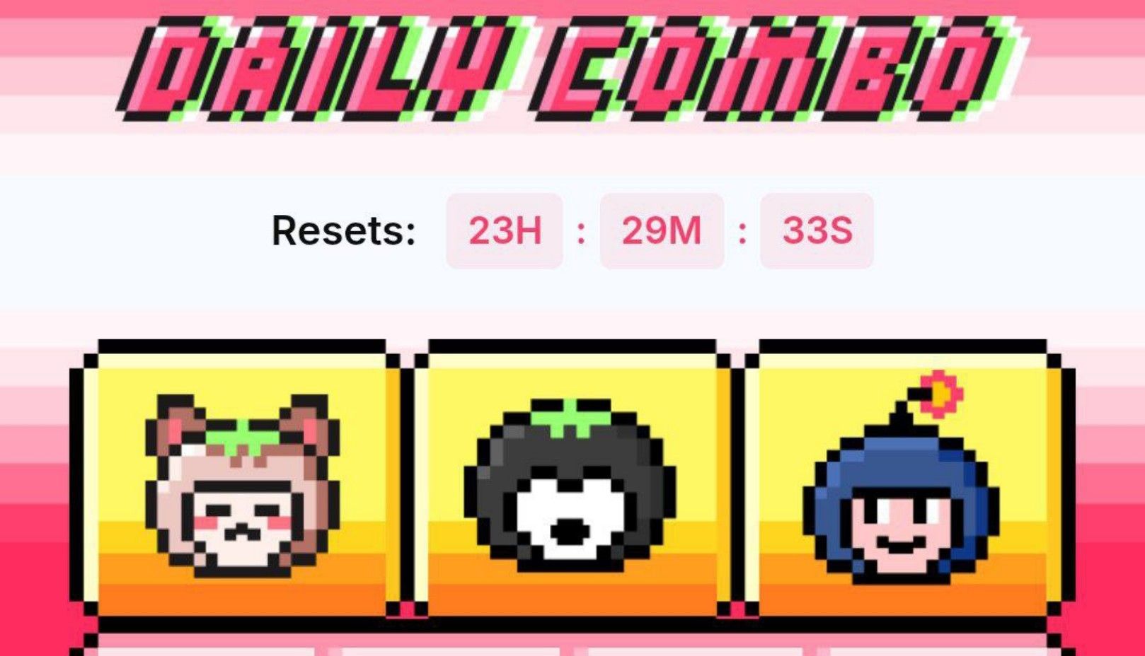 Tomarket Daily Combo 14-15 Desember 2025.