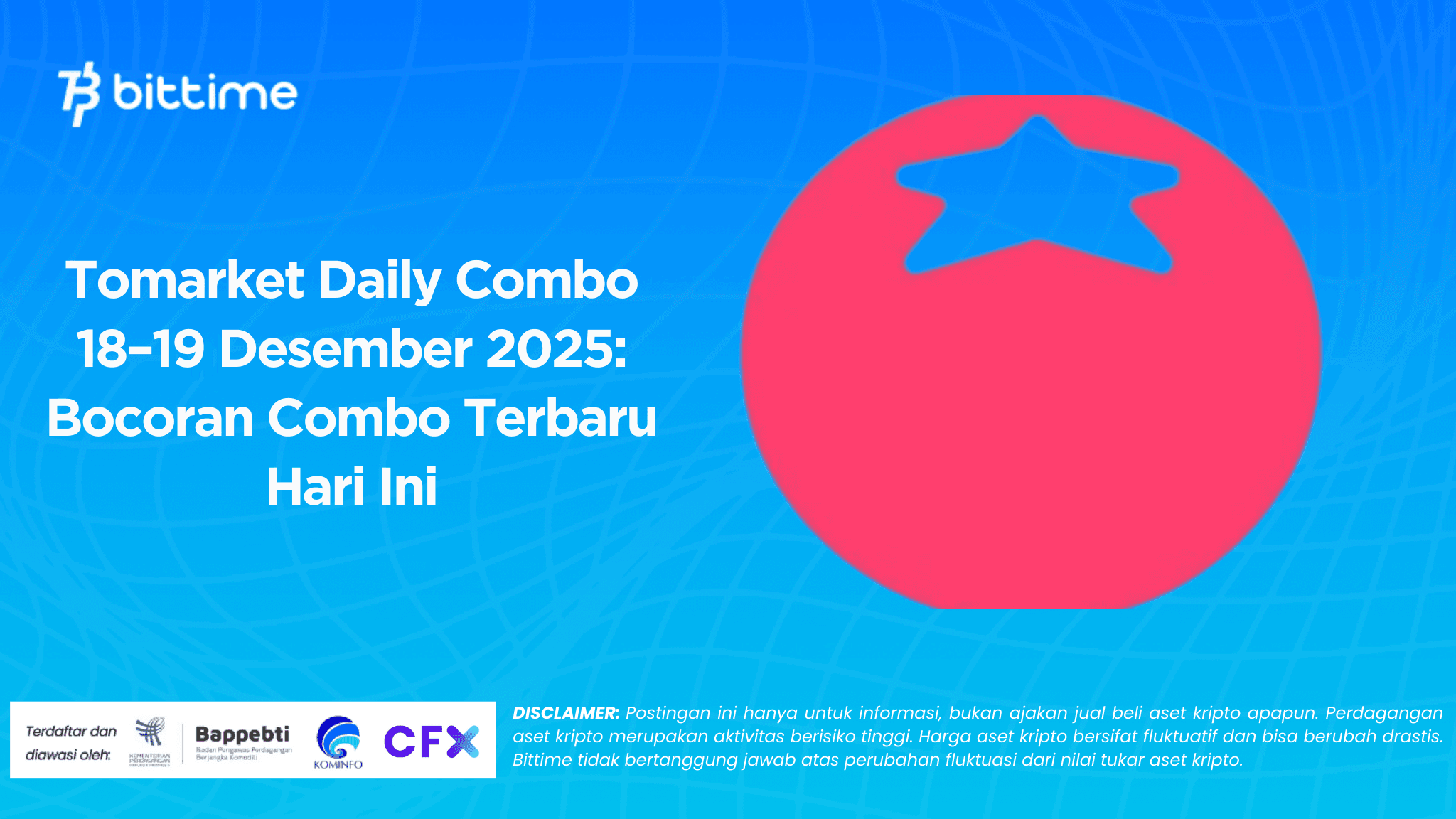 Tomarket Daily Combo 18–19 Desember 2025: Bocoran Combo Terbaru Hari Ini