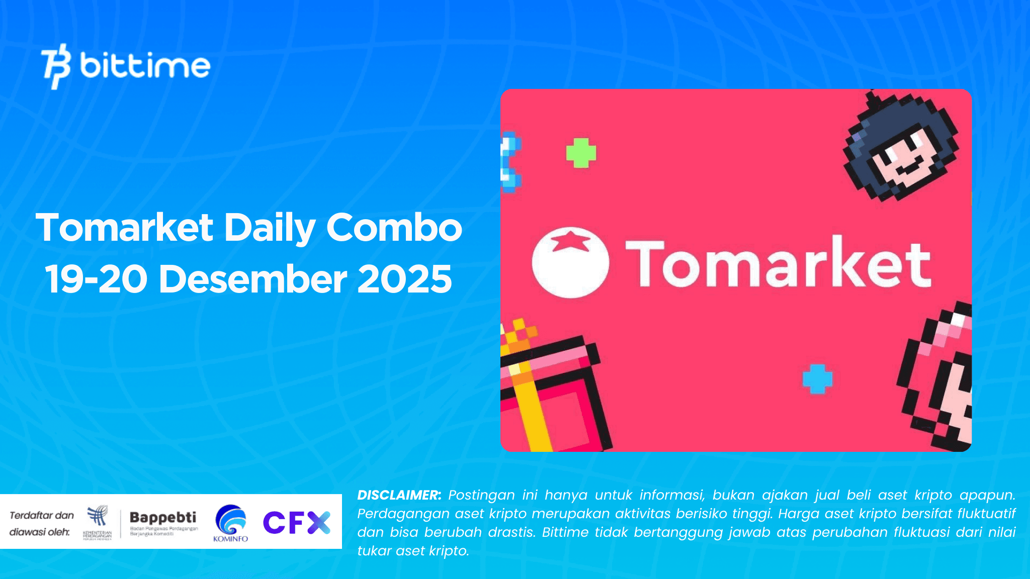 Tomarket Daily Combo 19-20 Desember 2025