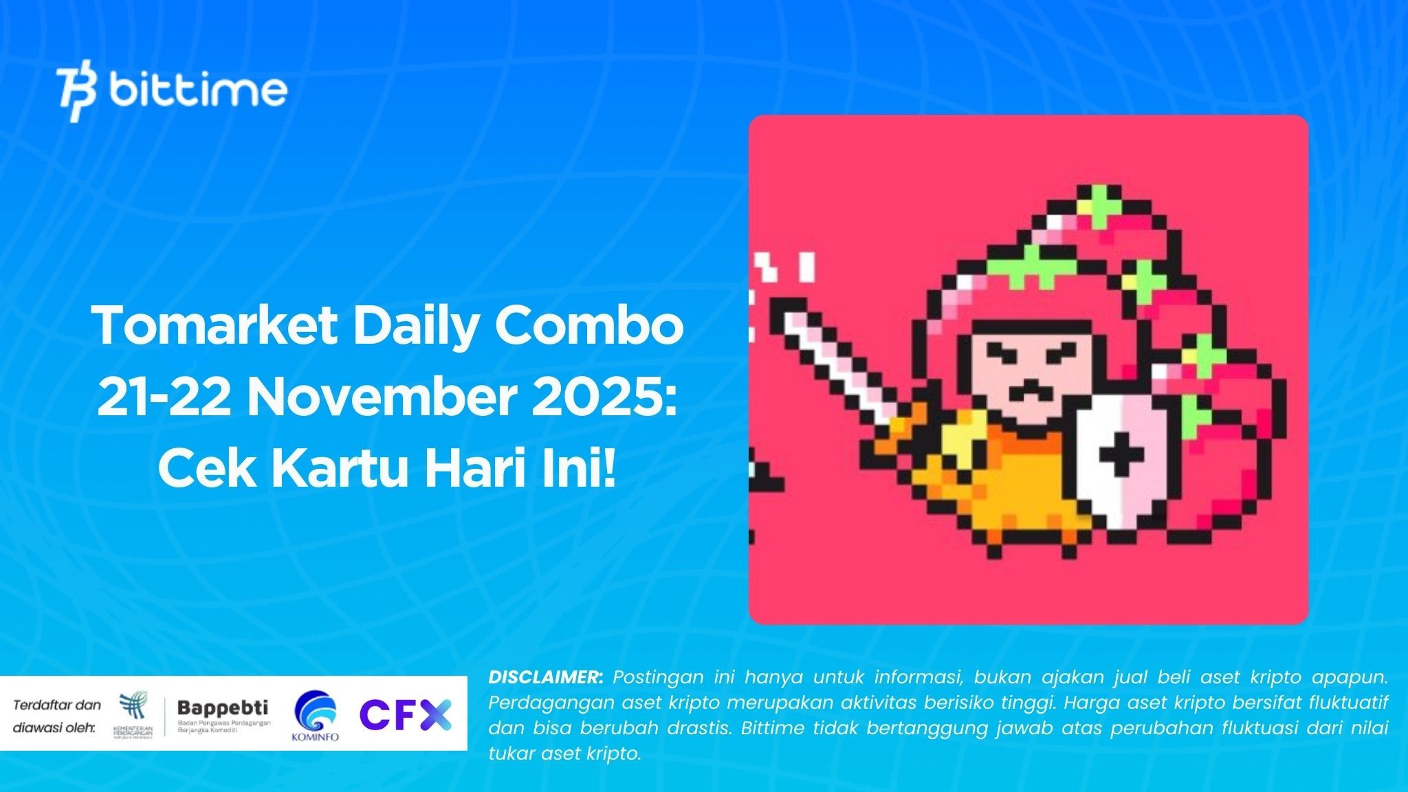 Tomarket Daily Combo 21-22 November 2025: Cek Kartu Hari Ini!