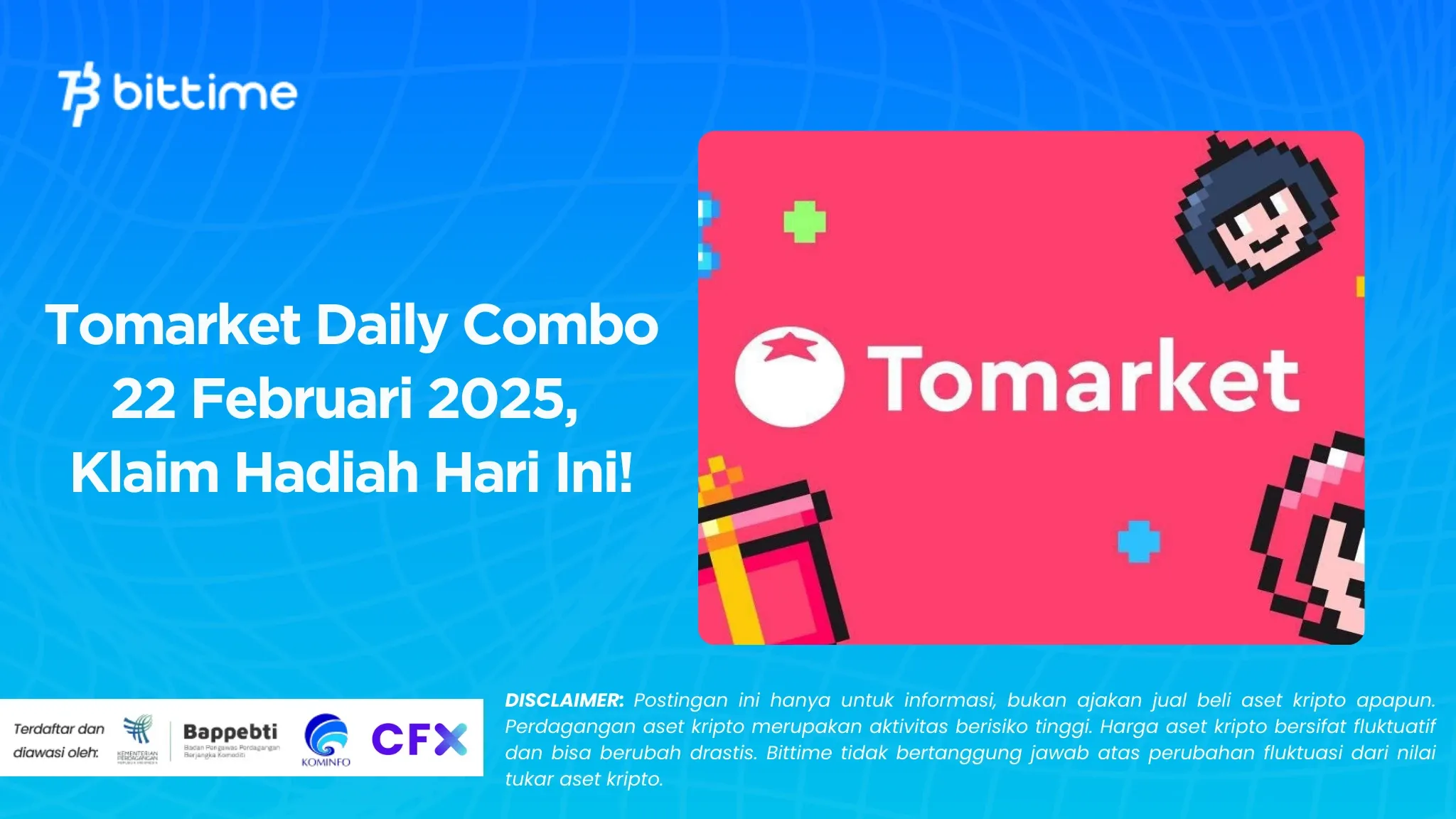 Tomarket Daily Combo 22 Februari 2025