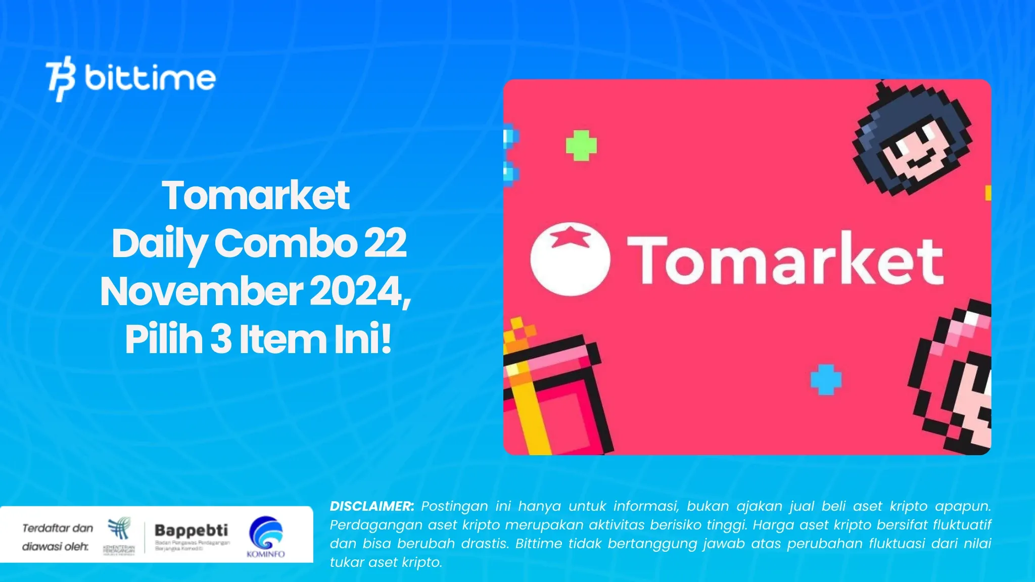 Tomarket Daily Combo 22 November 2024