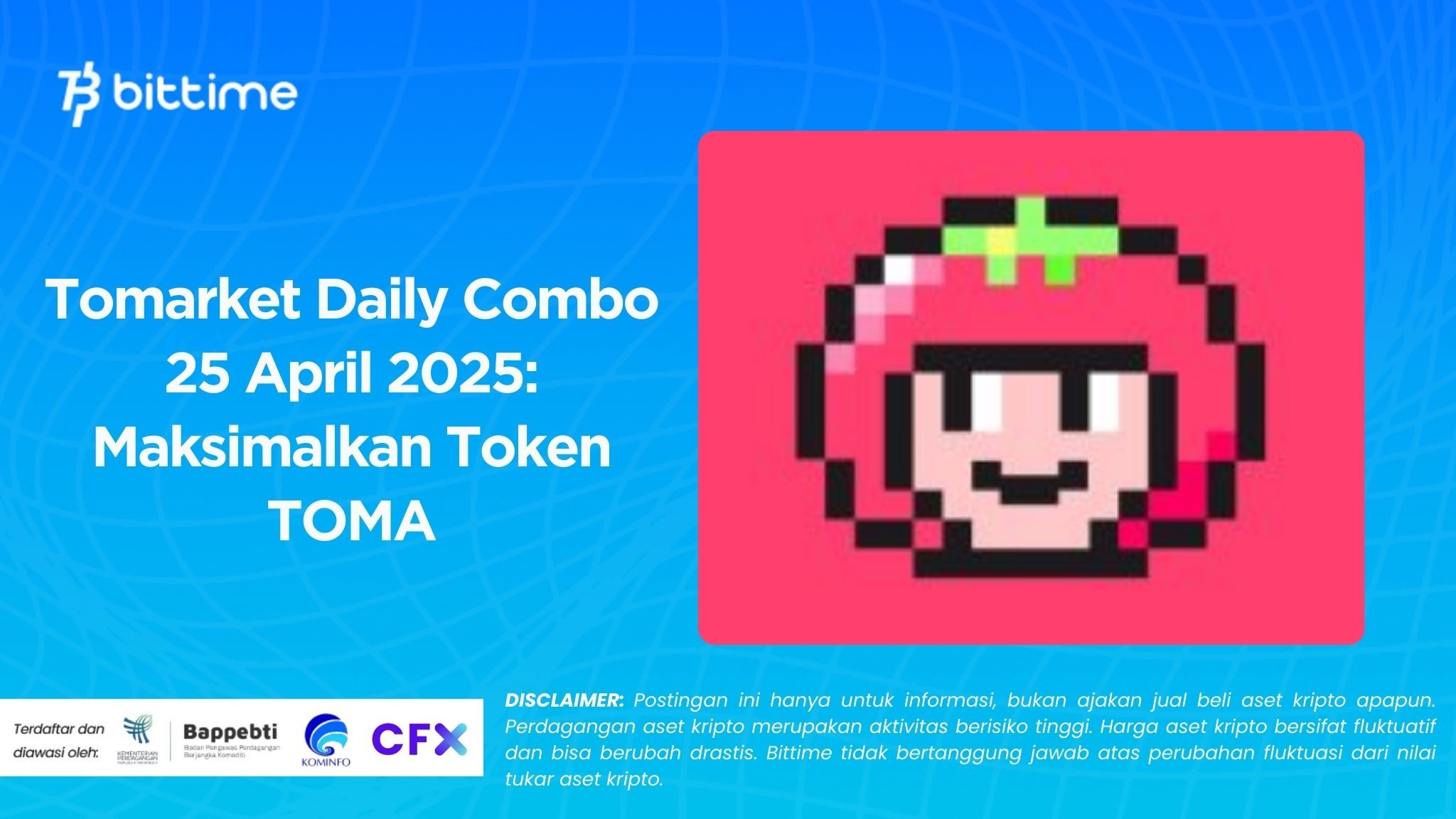 Tomarket Daily Combo 25 April 2025: Maksimalkan Token TOMA