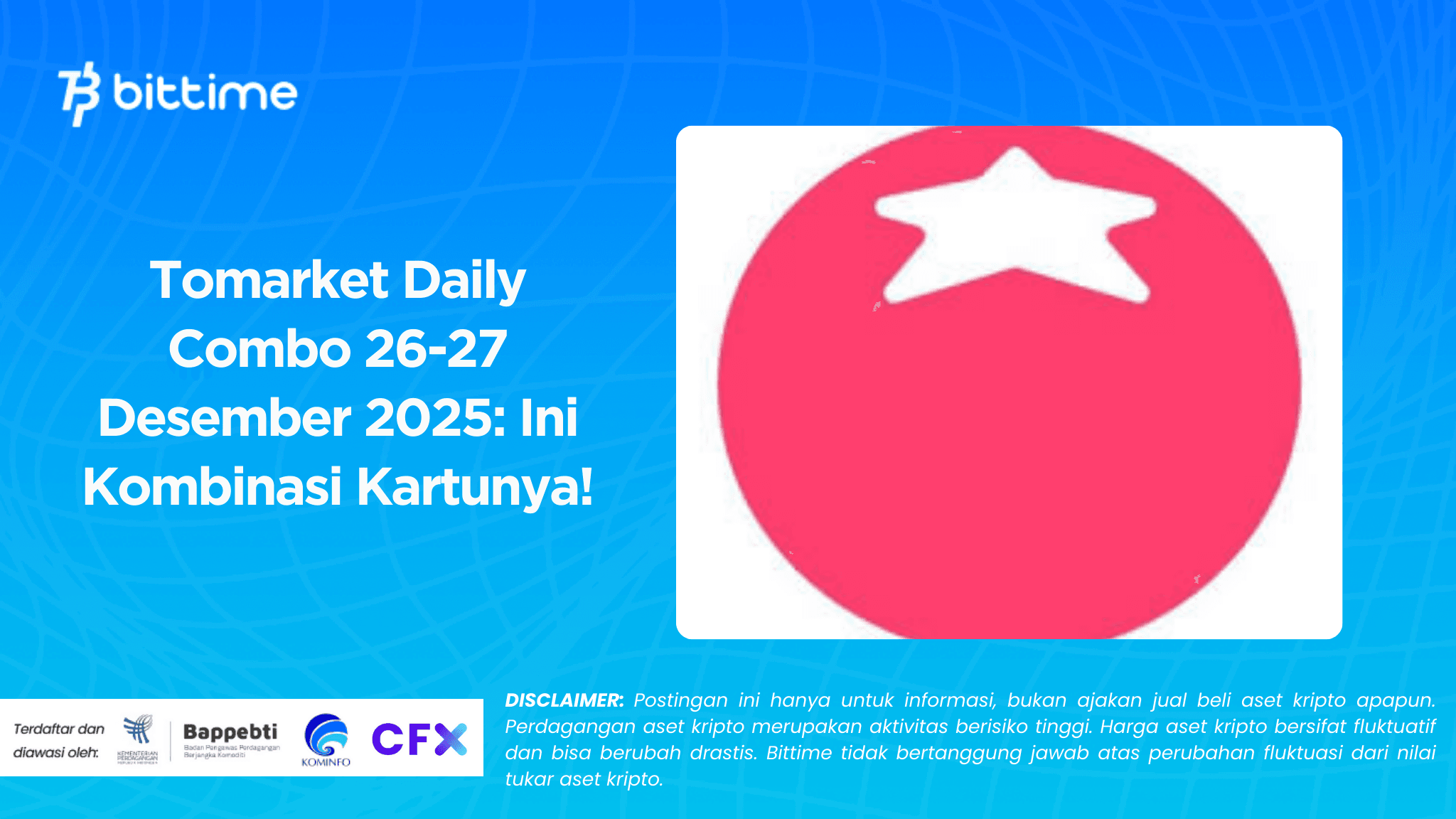 Tomarket Daily Combo December 26-27, 2025: Here's the Card Combination!