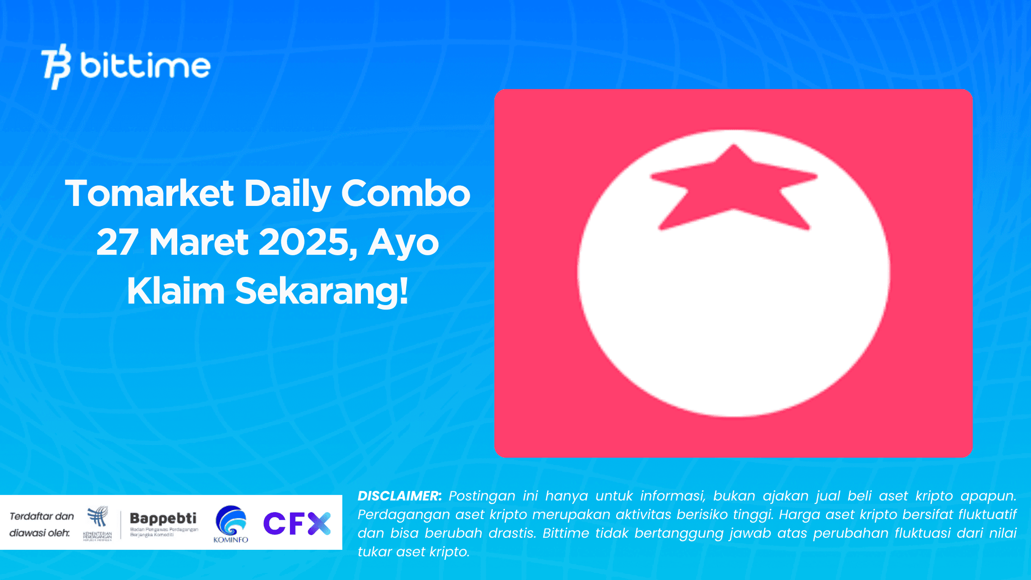 Tomarket Daily Combo 27 Maret 2025, Ayo Klaim Sekarang!