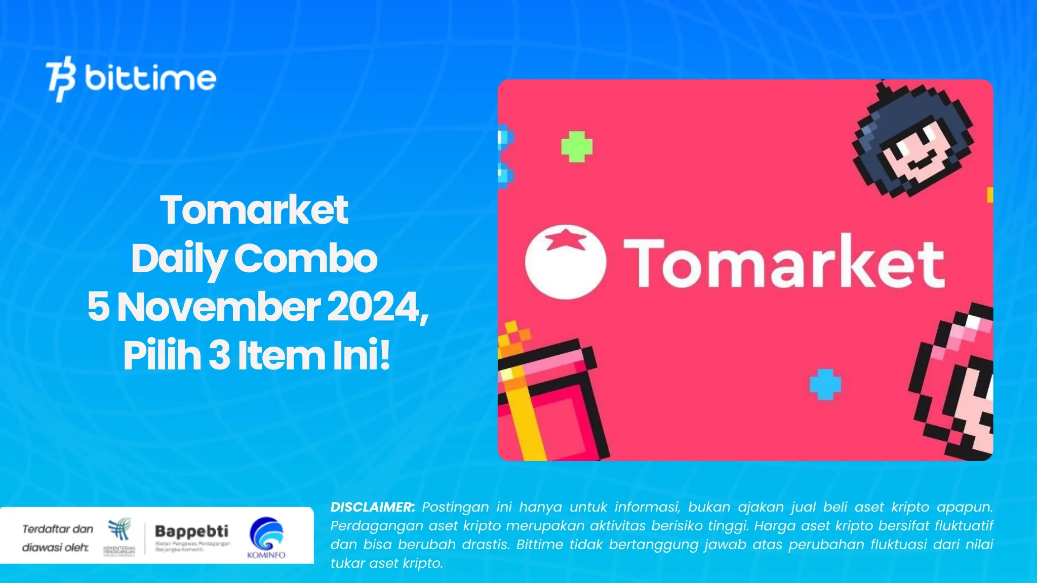 Tomarket Daily Combo 5 November 2024