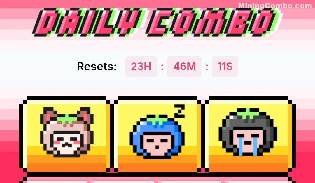 Tomarket Daily Combo 6-7 Desember 2025