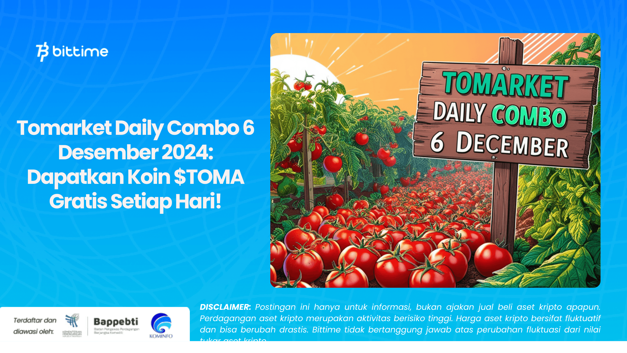 Tomarket Daily Combo 6 Desember 2024 Dapatkan Koin $TOMA Gratis Setiap Hari!.png