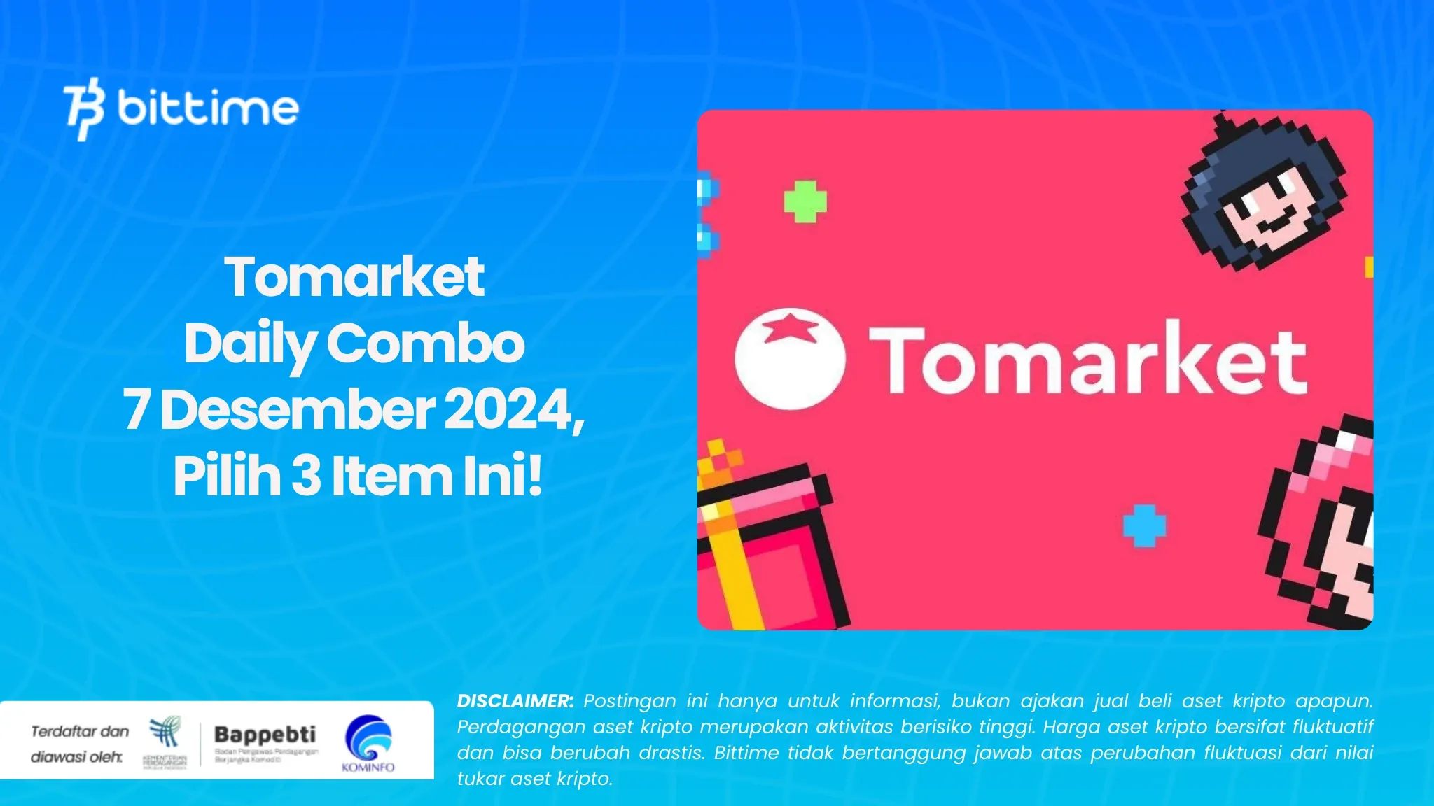 Tomarket Daily Combo 7 Desember 2024