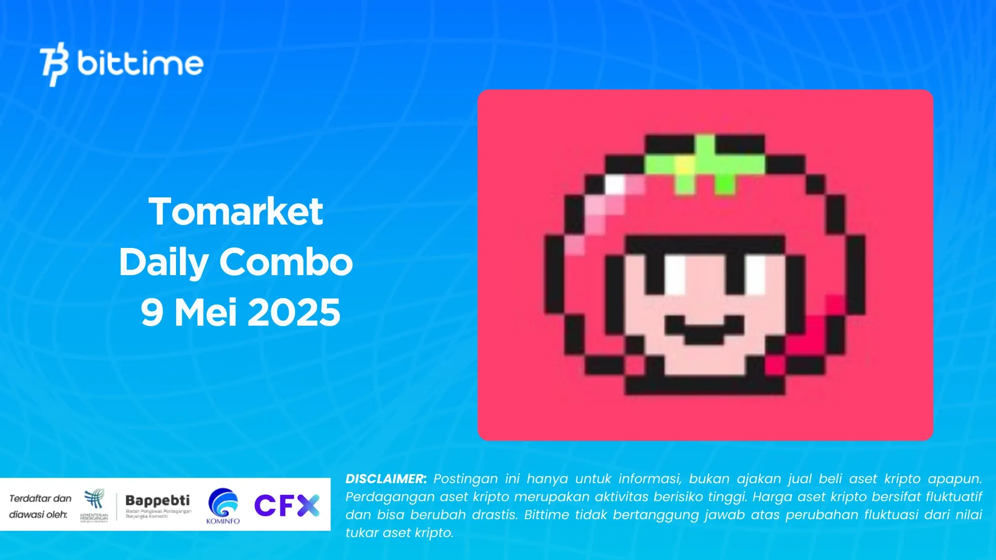 Tomarket Daily Combo 9 Mei 2025