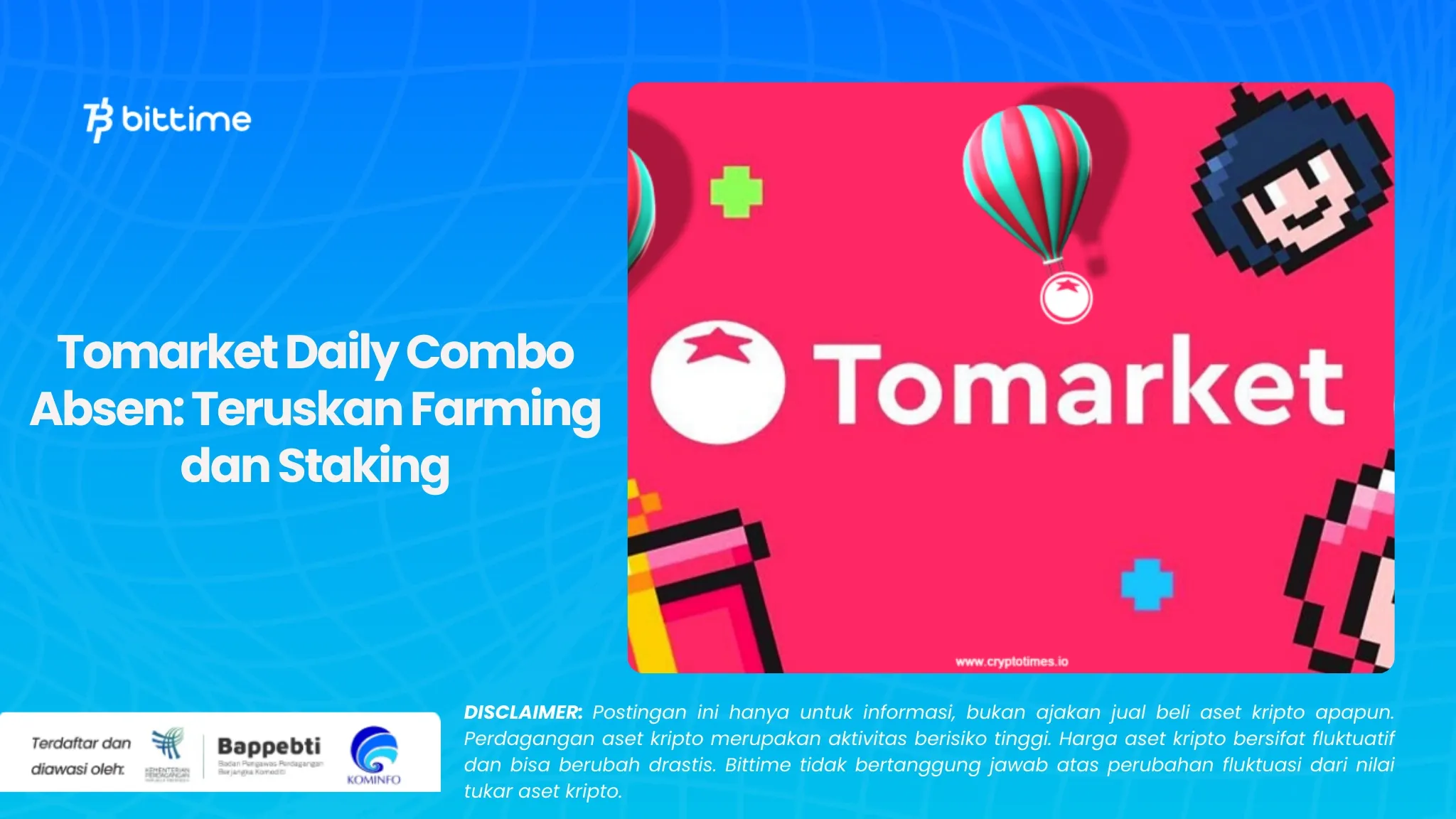 omarket Daily Combo Absen Teruskan Farming dan Staking