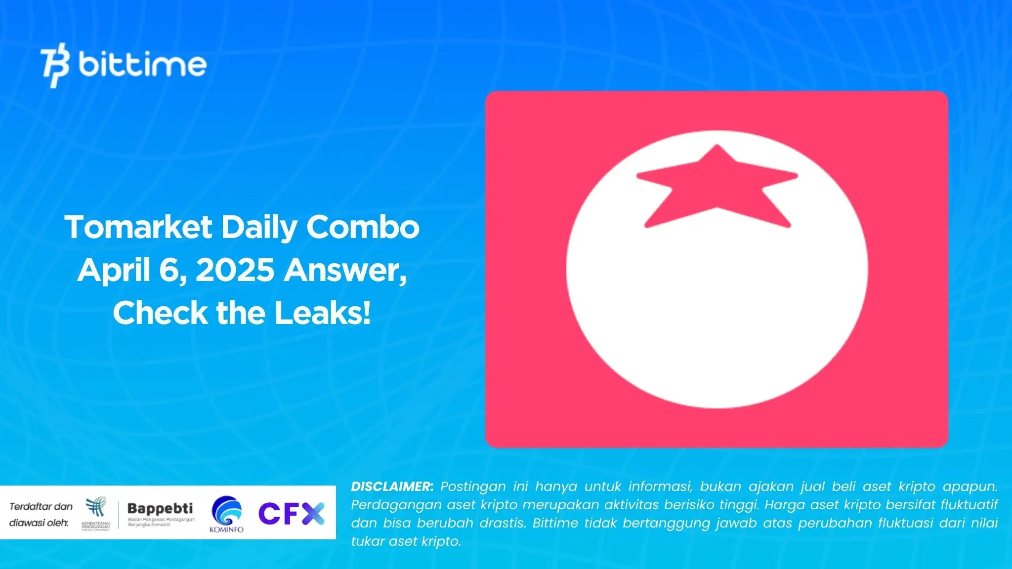 Tomarket Daily Combo April 6, 2025 Answer, Check the Leaks!