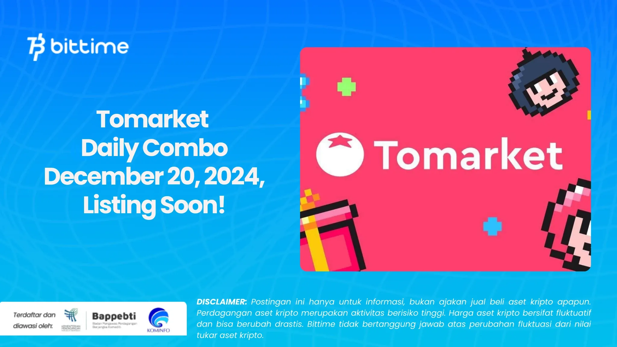 Tomarket Daily Combo December 20, 2024, Listing Soon!.webp