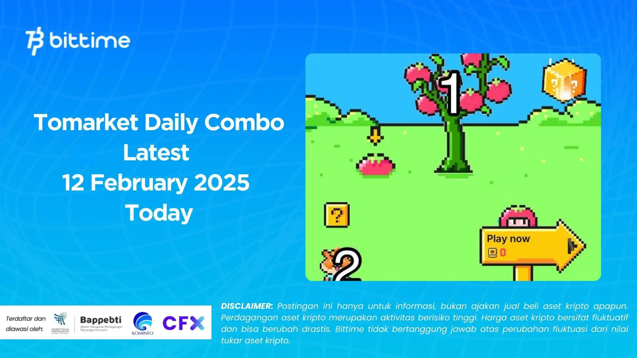 Tomarket Daily Combo Latest 12 February 2025 Today.webp