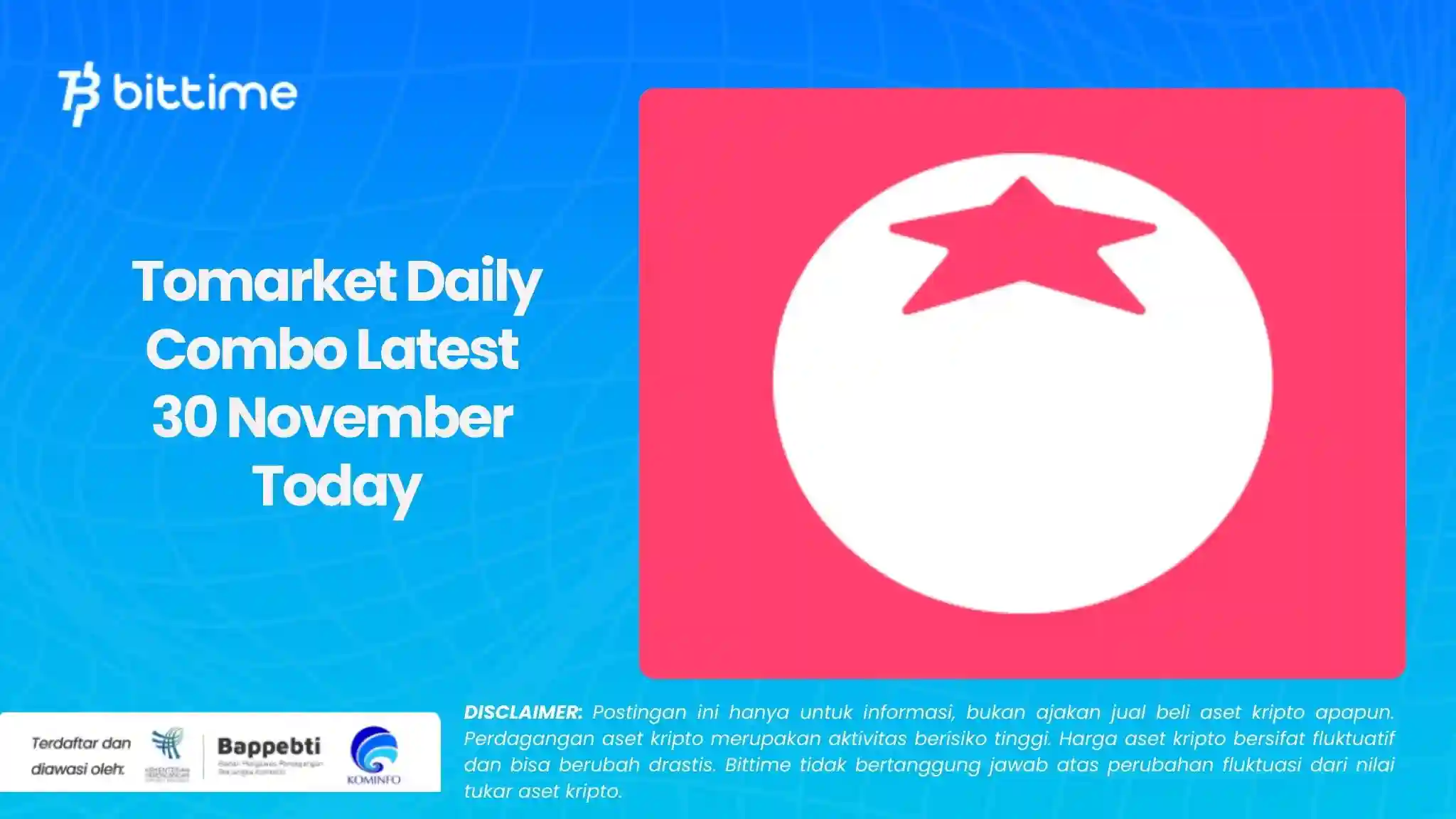 Tomarket Daily Combo Latest 30 November Today.webp