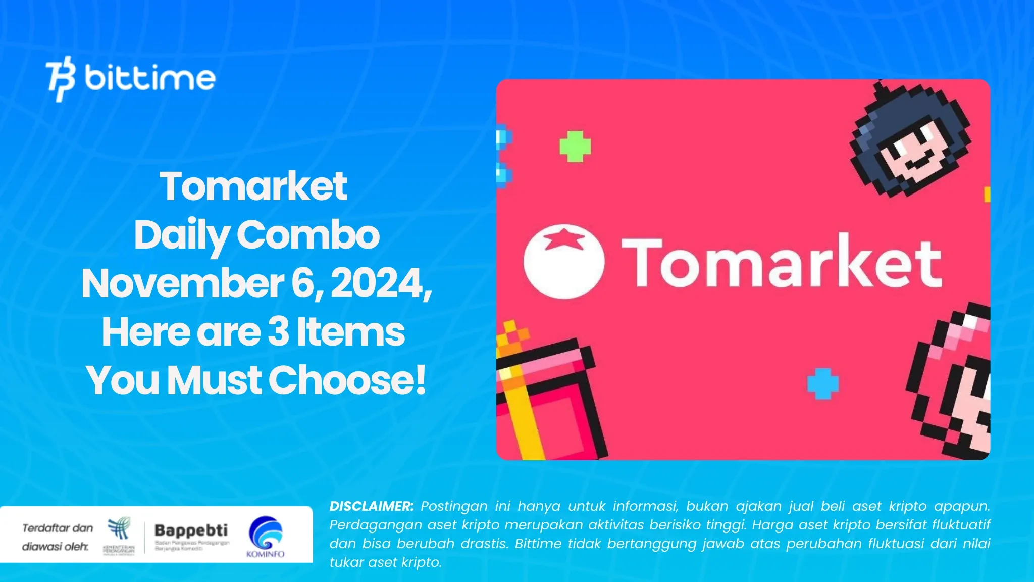 Tomarket Daily Combo November 6, 2024