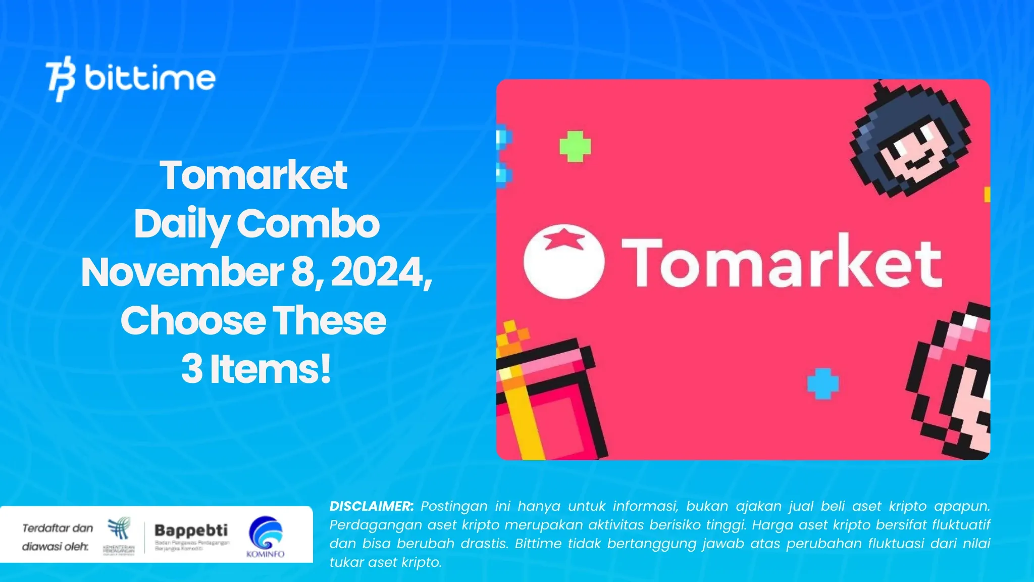 Tomarket Daily Combo November 8, 2024