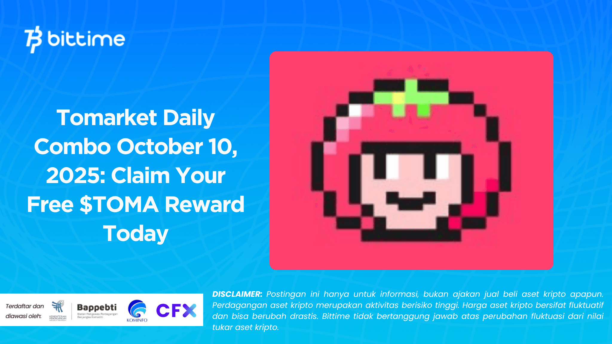 Tomarket Daily Combo October 10, 2025: Claim Your Free $TOMA Reward Today