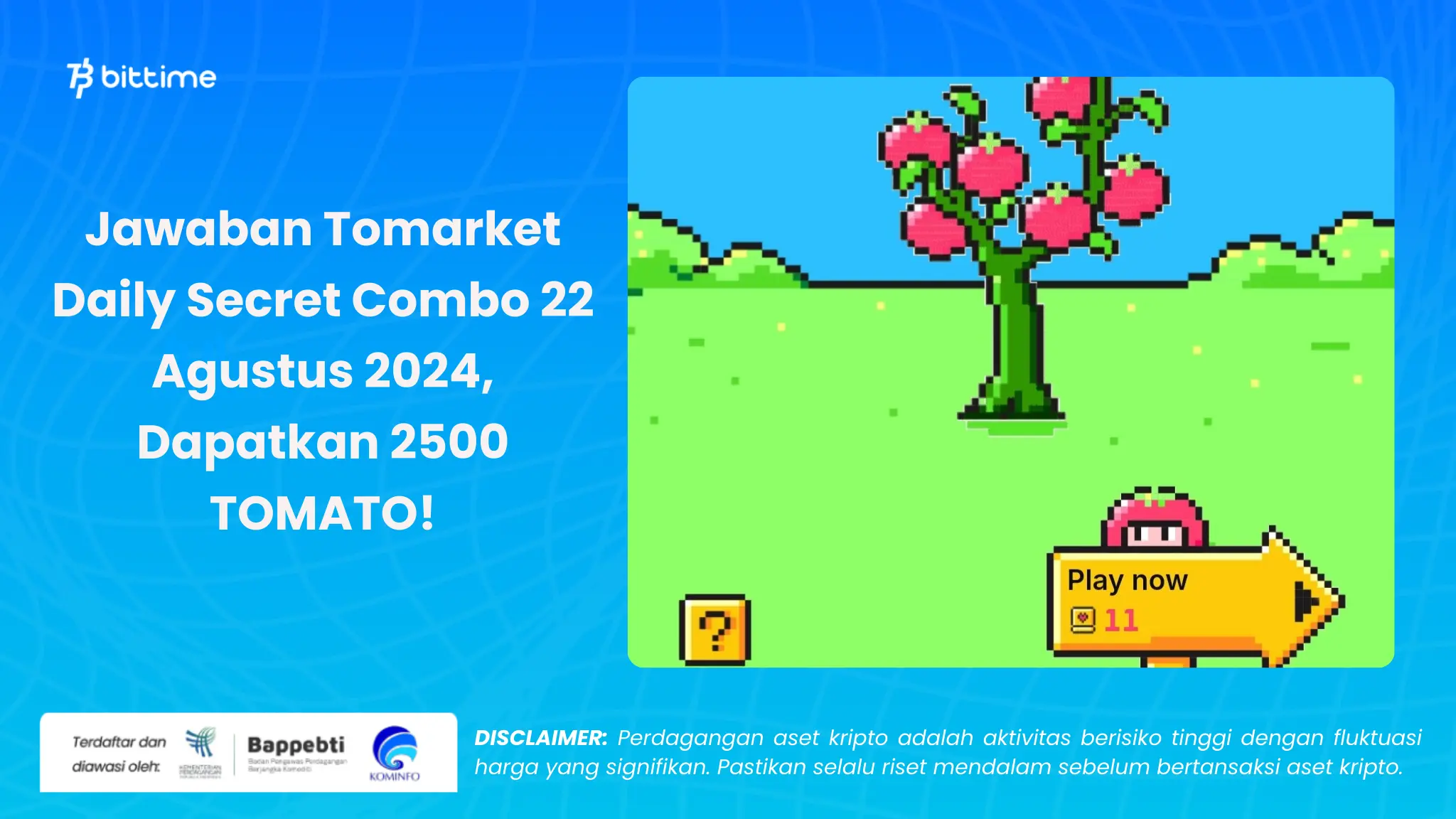 Tomarket Daily Secret Combo 22 Agustus - Bittime