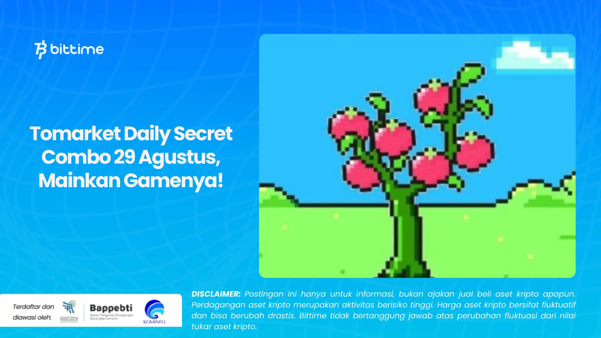 Tomarket Daily Secret Combo 29 Agustus, Mainkan Gamenya!