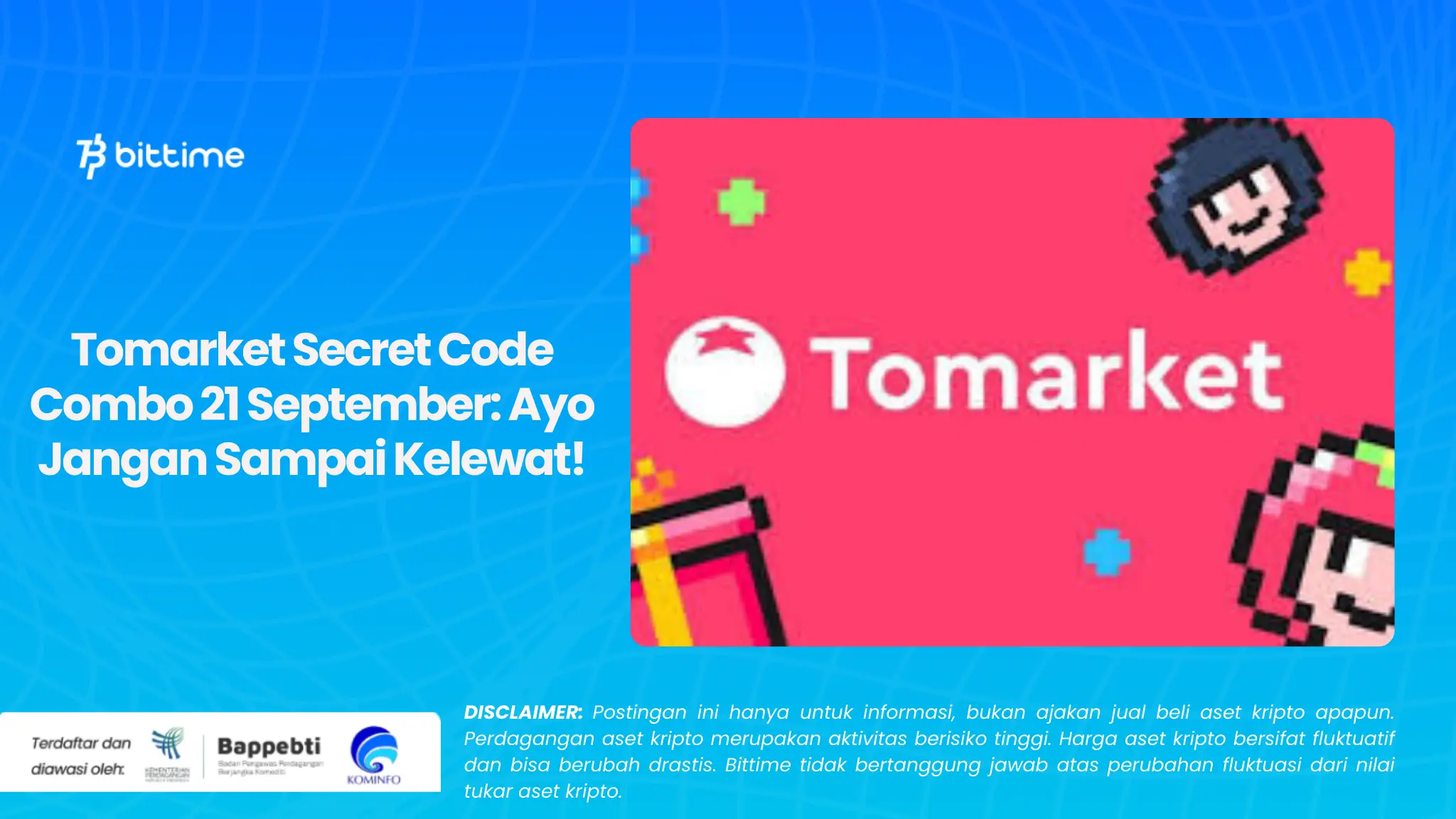 Tomarket Secret Code Combo 21 September: Ayo Jangan Sampai Kelewat!