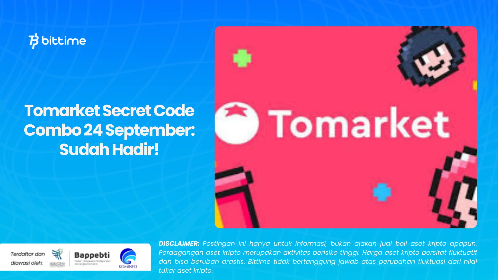 Tomarket Secret Code Combo 24 September: Sudah Hadir!