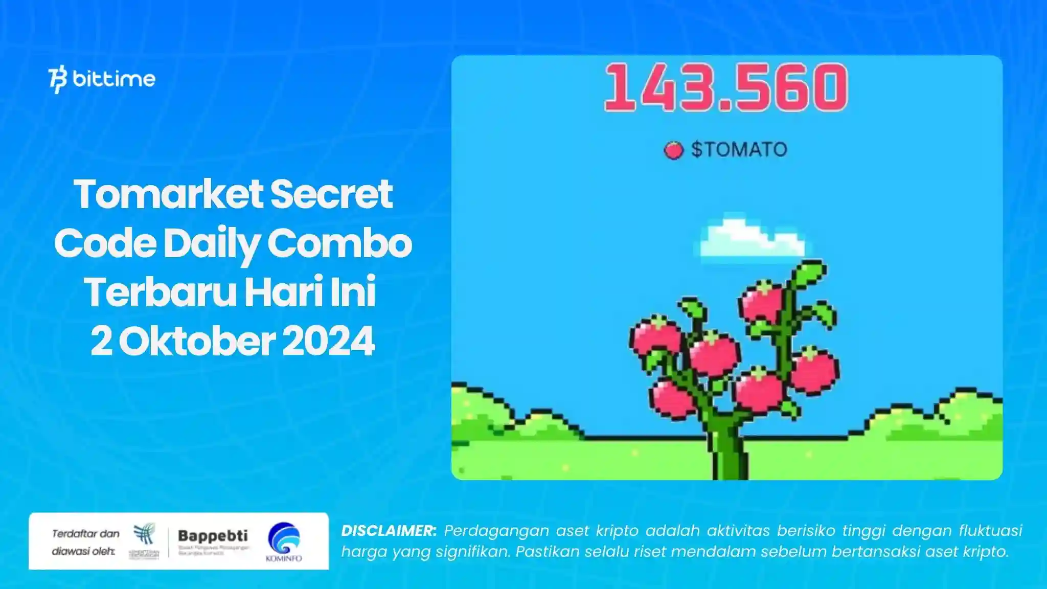 Tomarket Secret Code Daily Combo Terbaru Hari Ini 2 Oktober 2024.webp