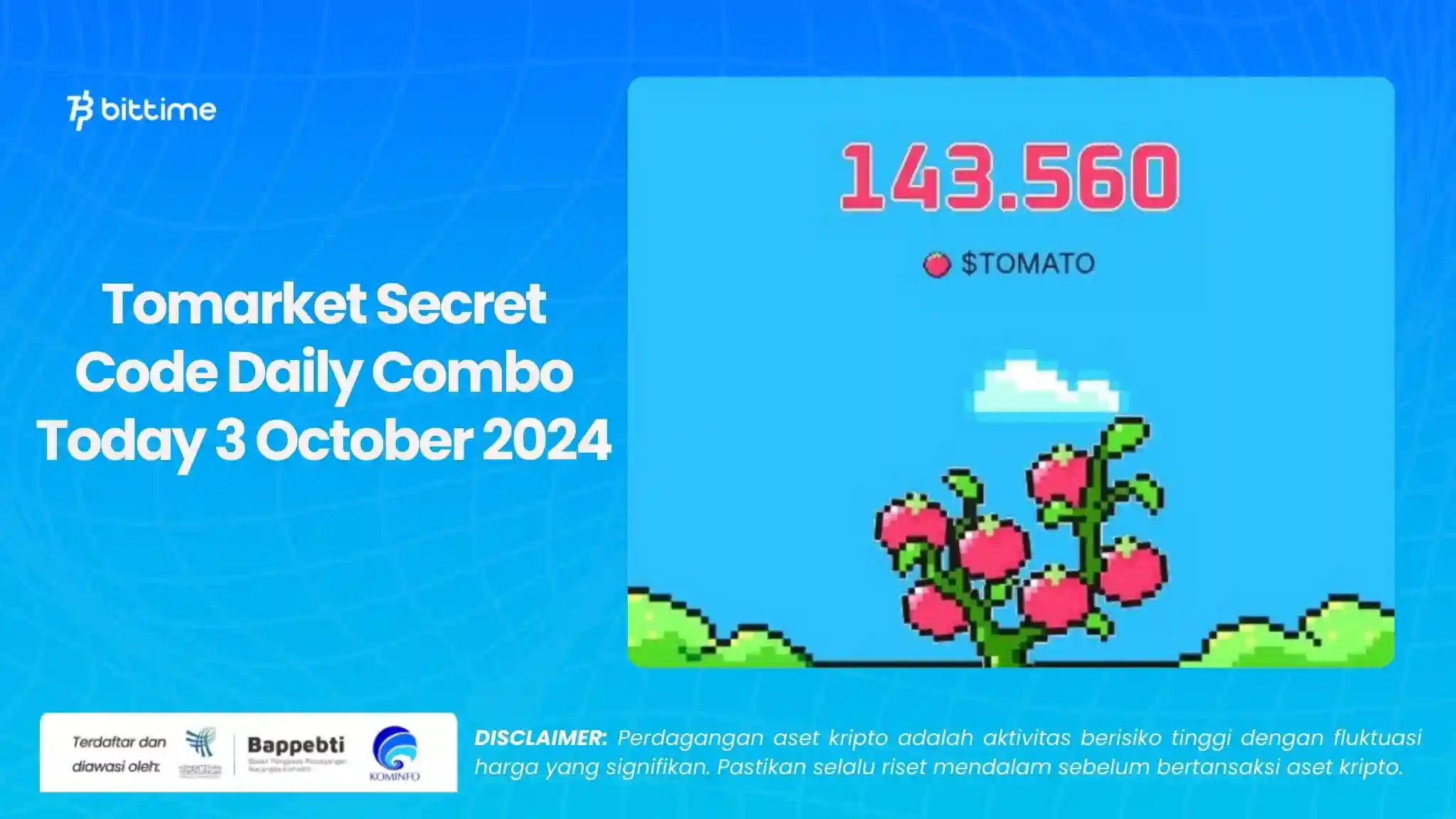 Tomarket Secret Code Daily Combo Today 3 October 2024.webp