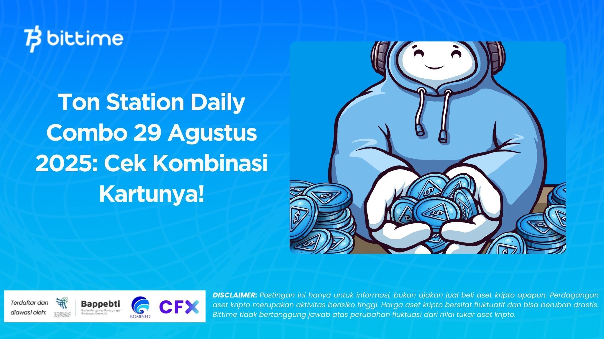 Ton Station Daily Combo 29 Agustus 2025: Cek Kombinasi Kartunya!