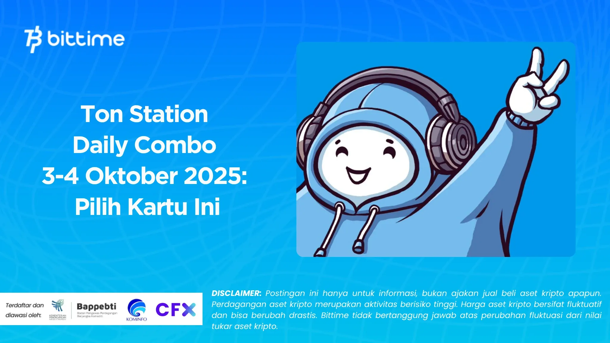Ton Station Daily Combo 3-4 Oktober 2025: Pilih Kartu Ini