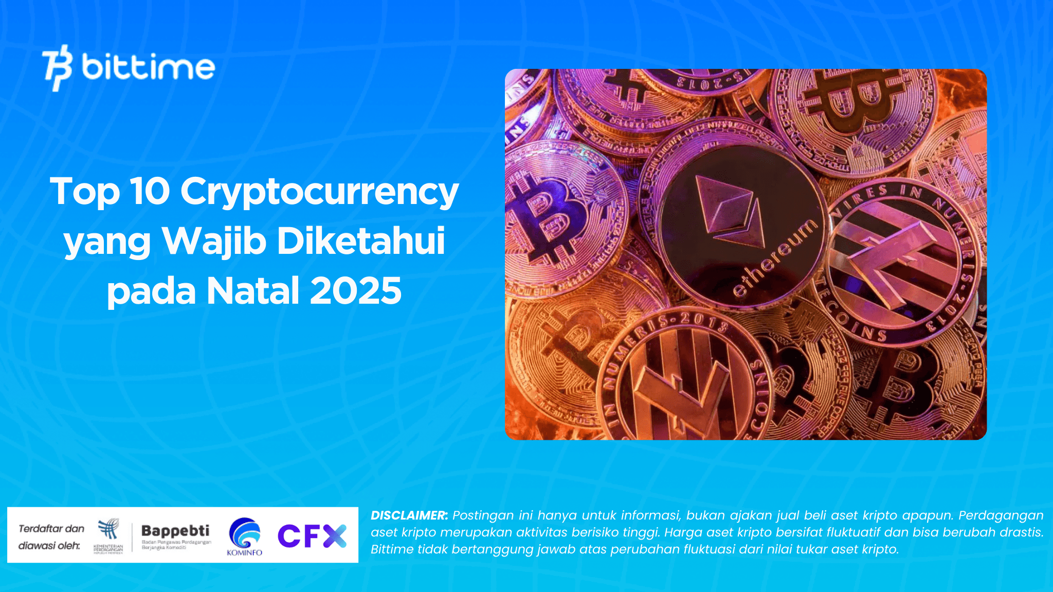 Top 10 Cryptocurrency yang Wajib Diketahui pada Natal 2025