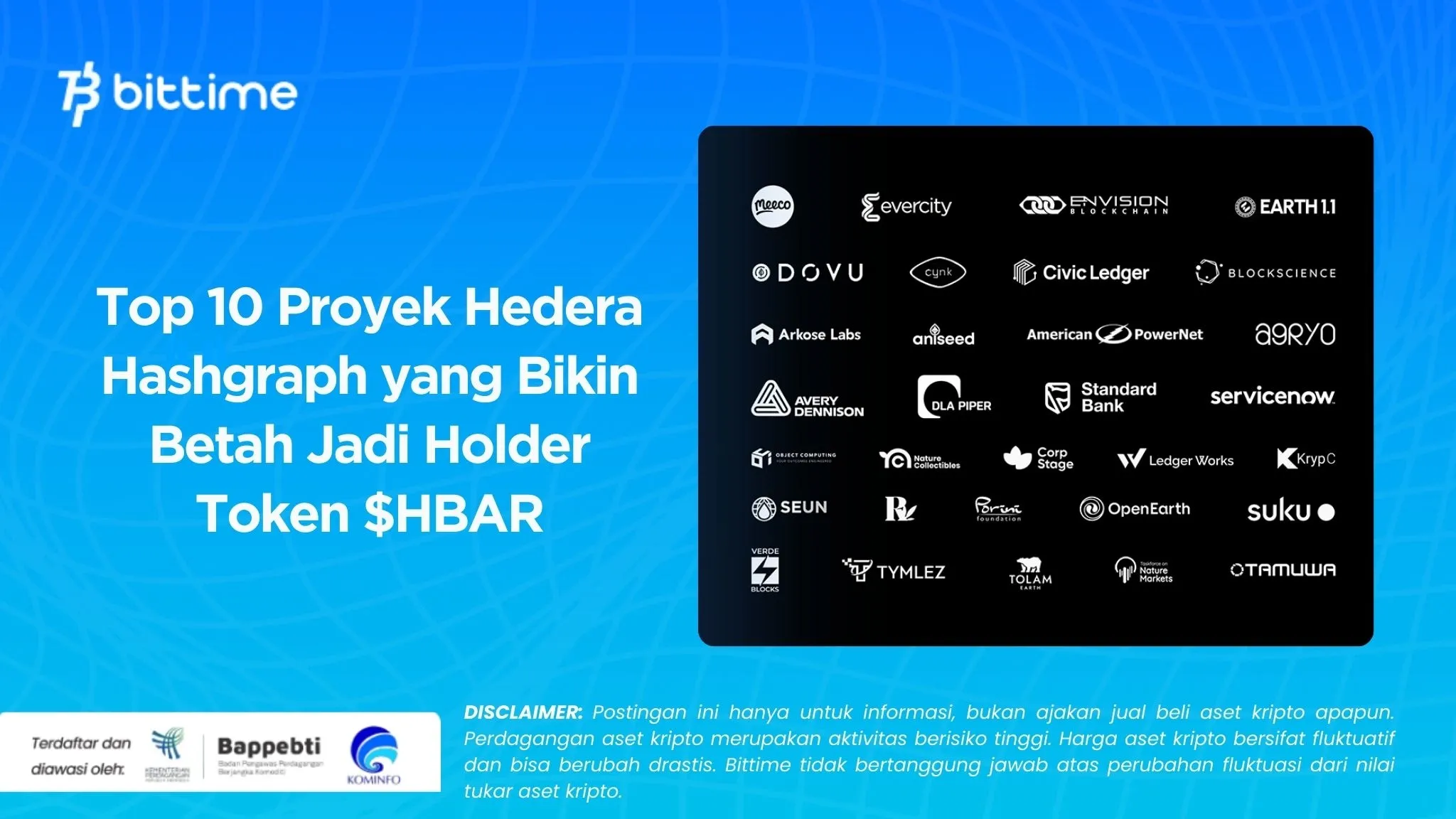 Top 10 Proyek Hedera Hashgraph yang Bikin Betah Jadi Holder Token $HBAR