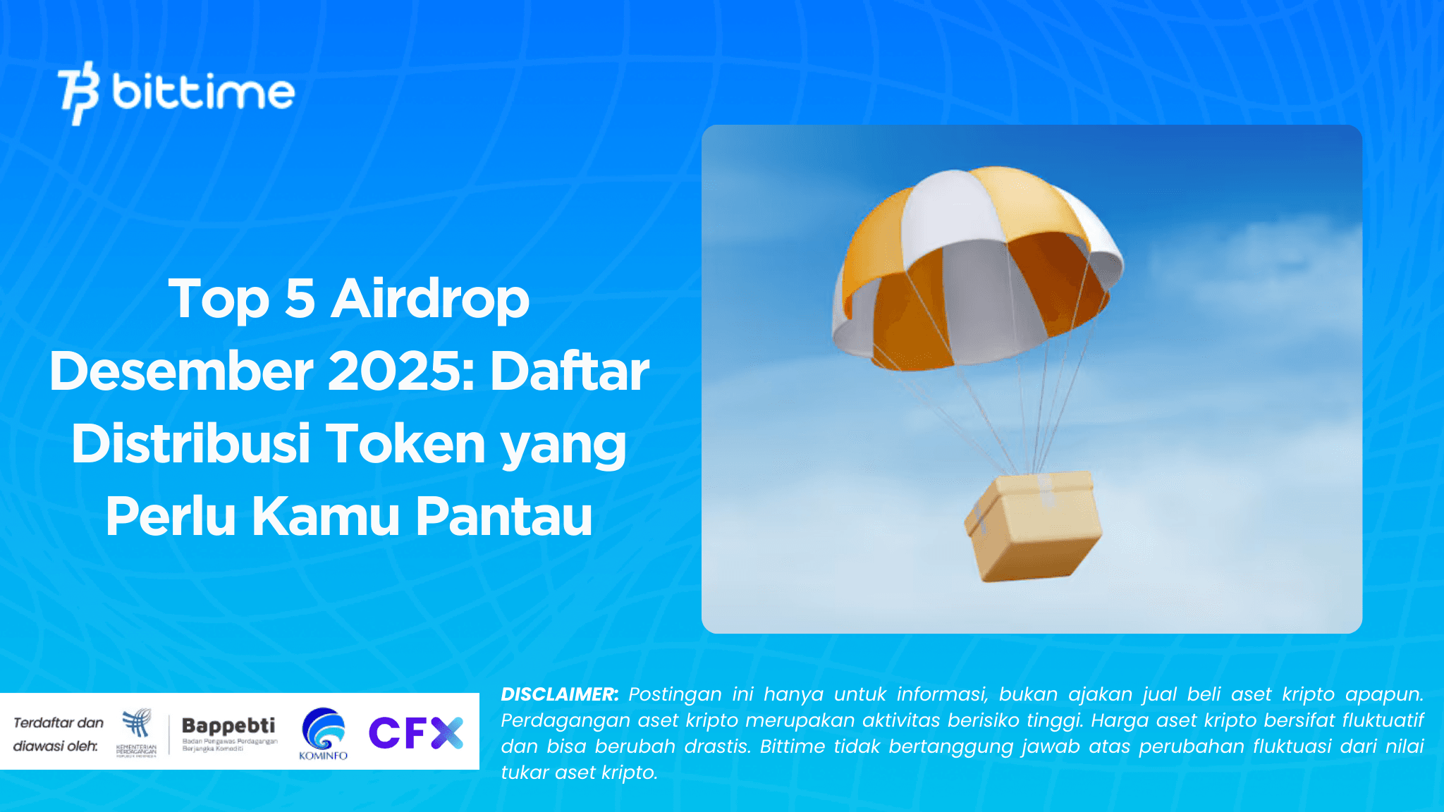 Top 5 Airdrop Desember 2025: Daftar Distribusi Token yang Perlu Kamu Pantau
