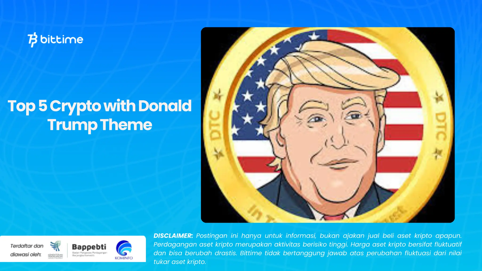 Top 5 Crypto with Donald Trump Theme