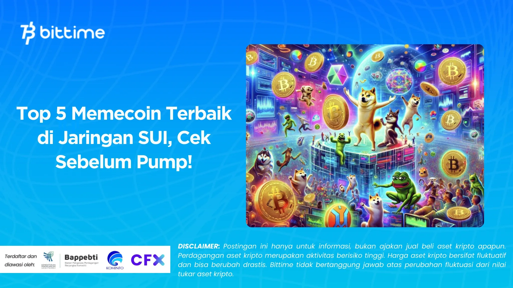 Top 5 Memecoin Terbaik di Jaringan SUI, Cek Sebelum Pump!