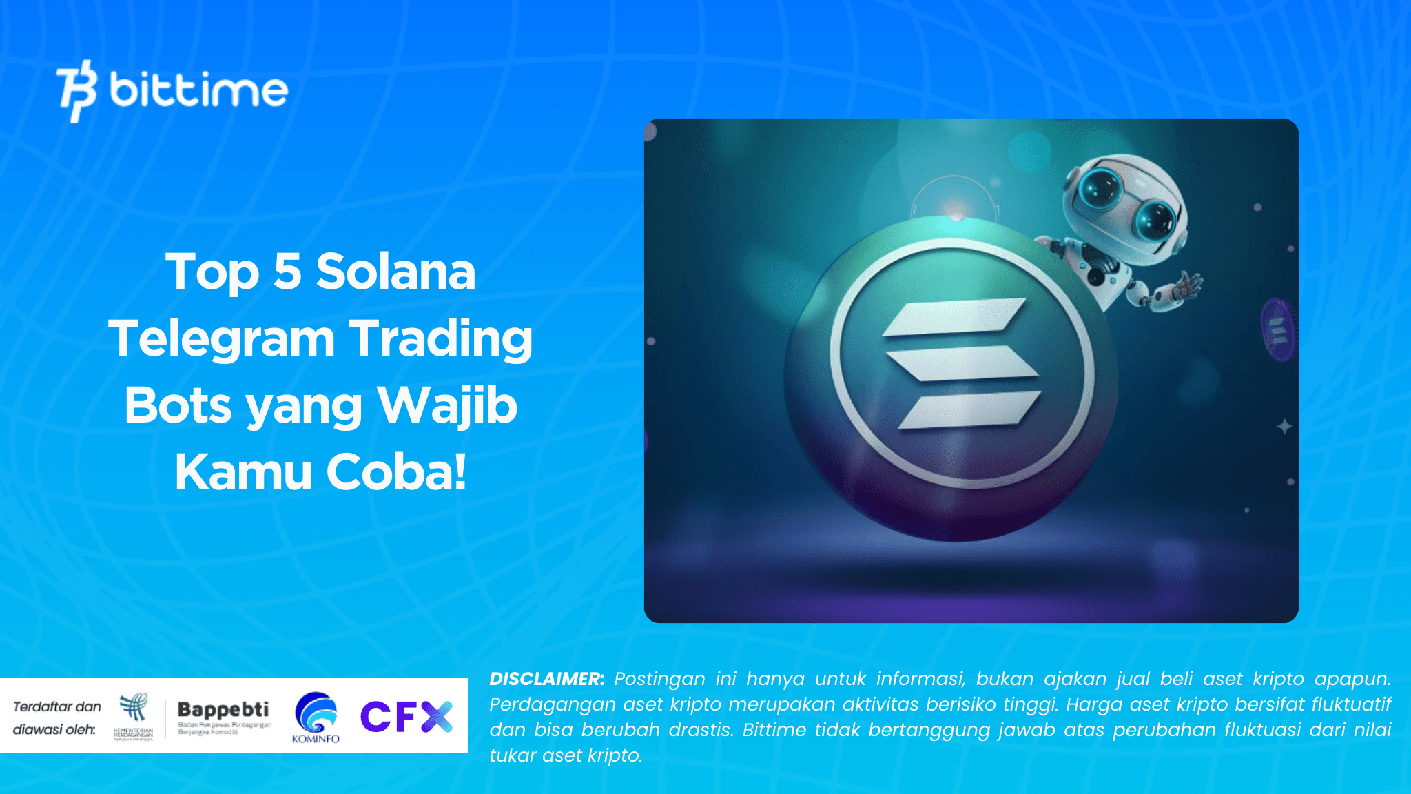 Top 5 Solana Telegram Trading Bots yang Wajib Kamu Coba!