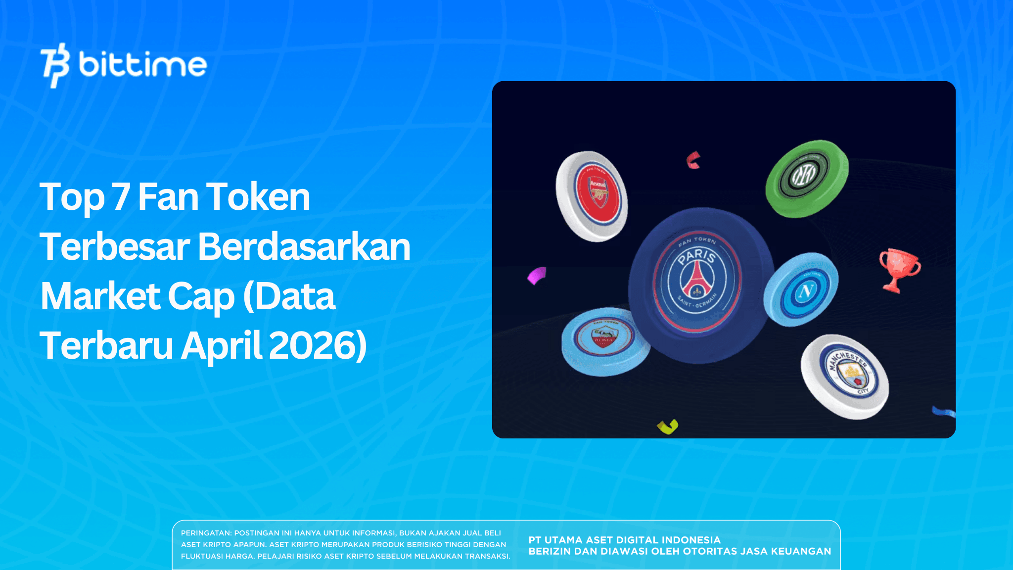 Top 7 Largest Fan Tokens by Market Cap (Latest Data April 2026)