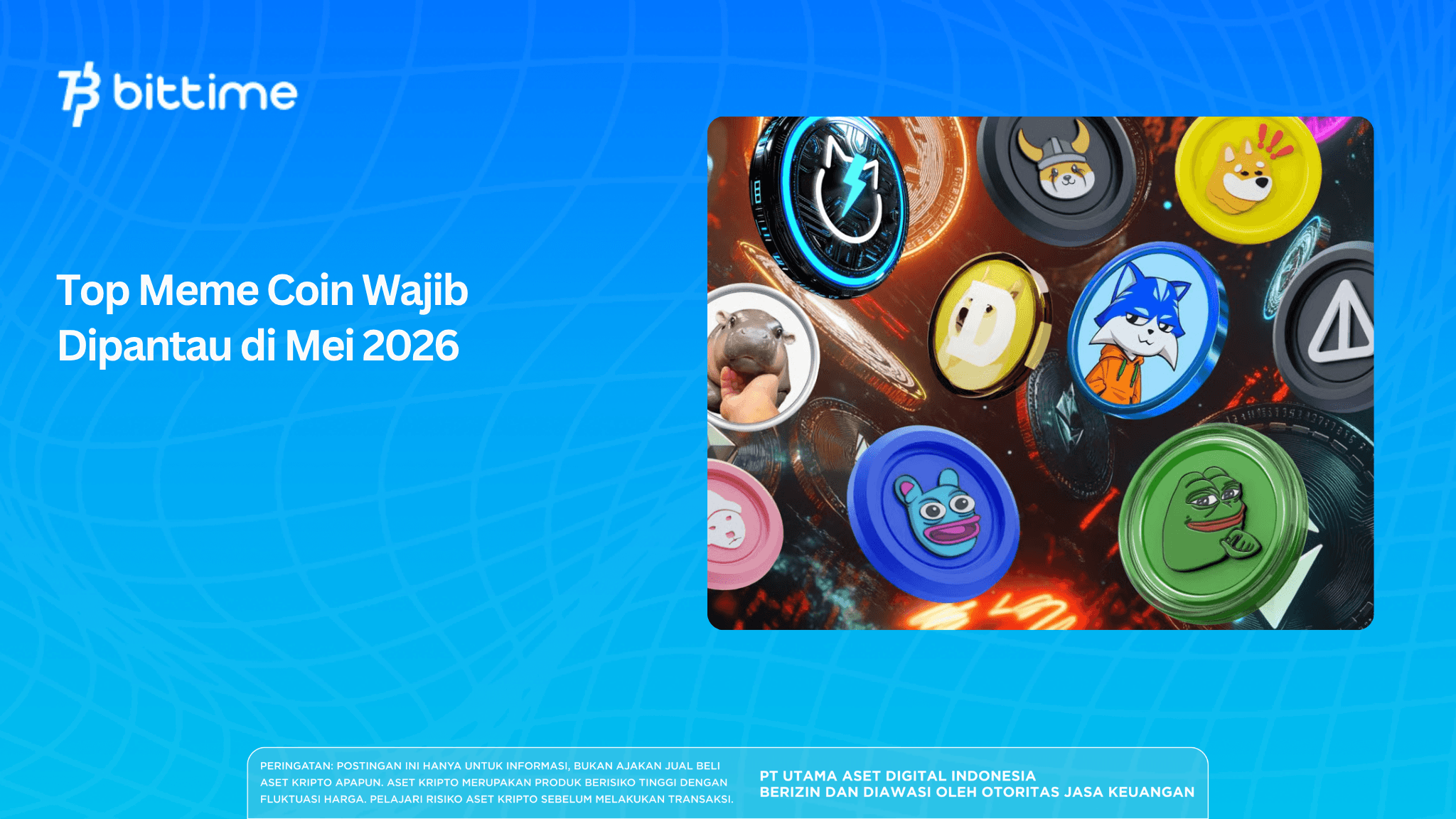 6 Top Meme Coin Wajib Dipantau di Mei 2026