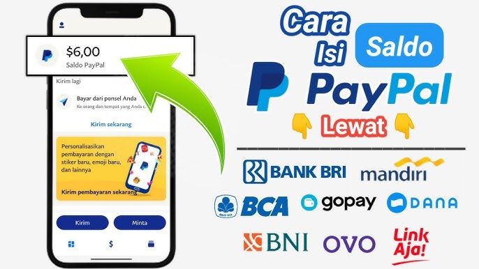 Top Up Saldo PayPal di Indonesia Bisa atau Tidak