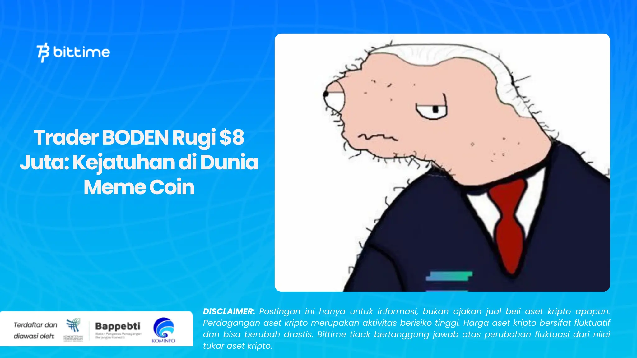 Trader BODEN Rugi 8 Juta Kejatuhan di Dunia Meme Coin.webp