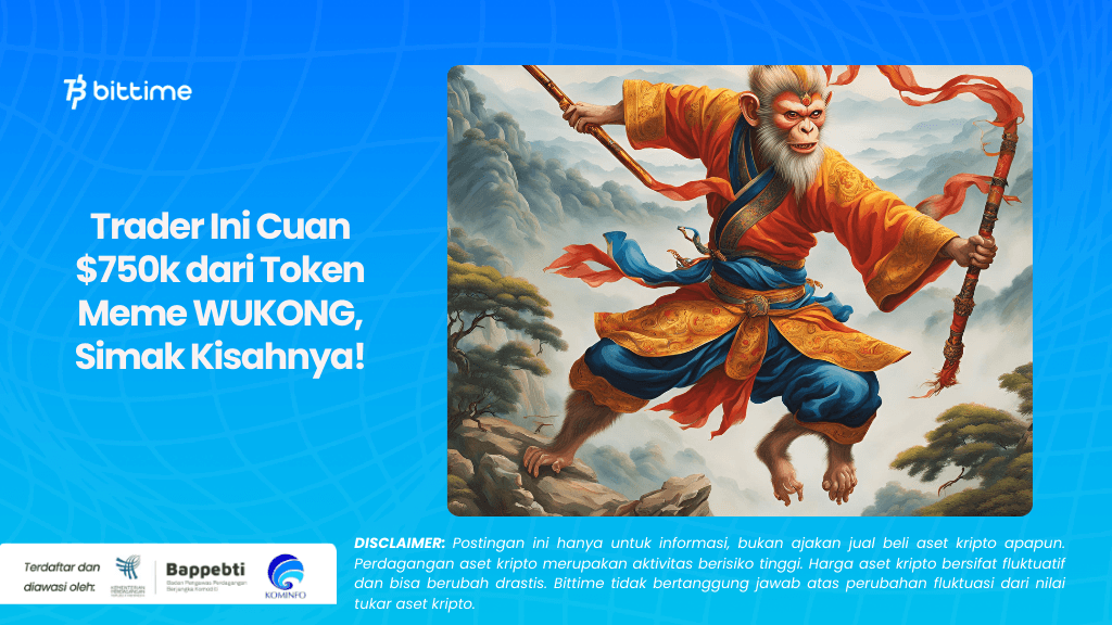 Trader Ini Cuan $750k dari Token Meme WUKONG, Simak Kisahnya!.