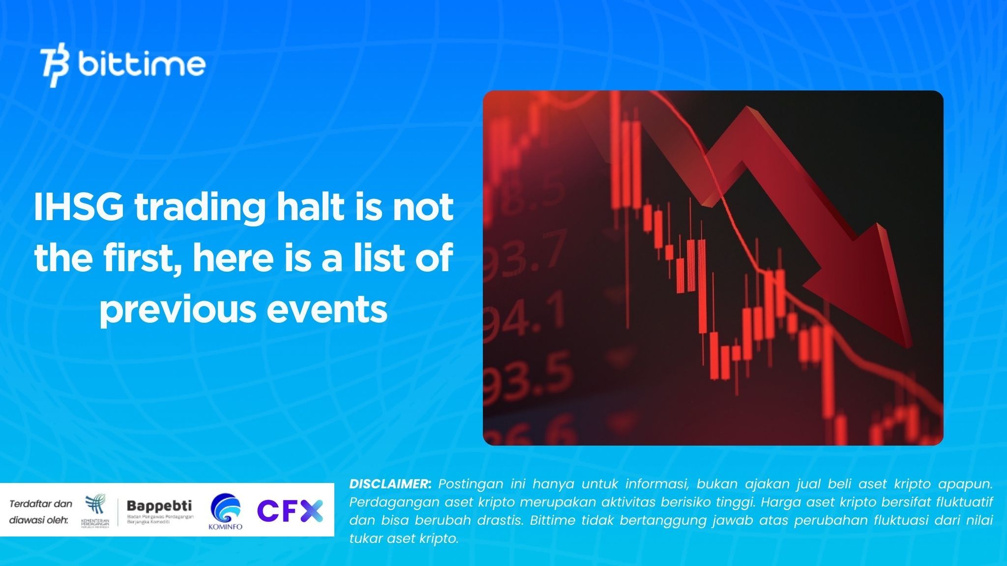 IHSG trading halt is not the first, here is a list of previous events
