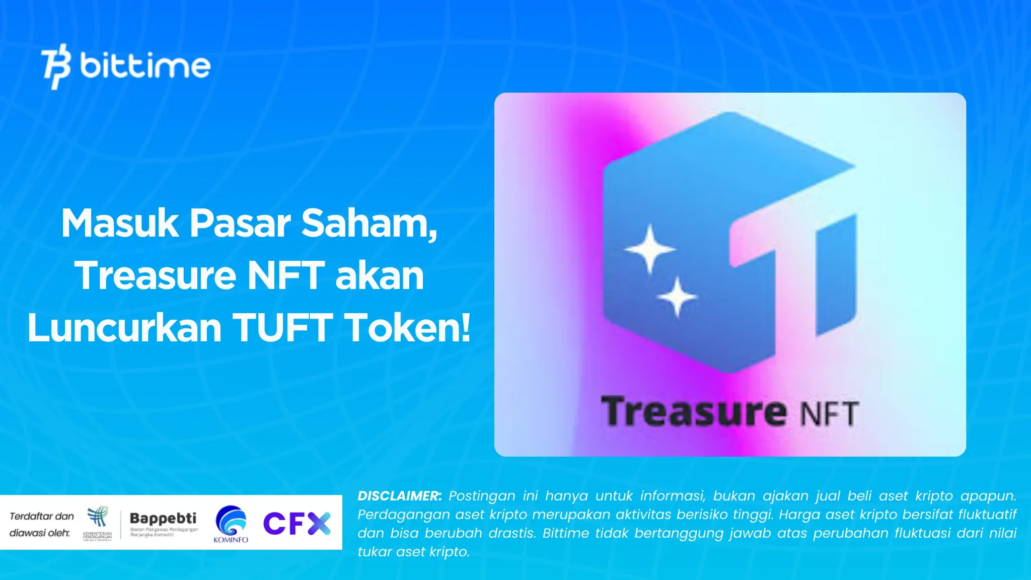 Treasure NFT, TUFT Token